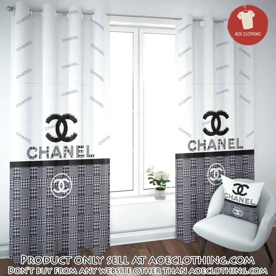 Chanel premium window curtains hot  set wc101 aoe1949145
